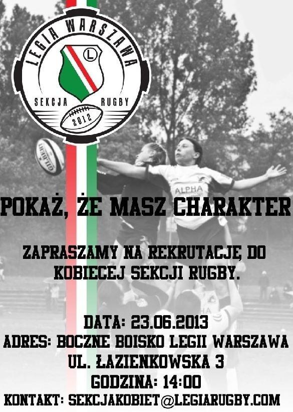 News: Z innych sekcji: Rugby dla kobiet, hokej na rolkach, I liga dla kosza?