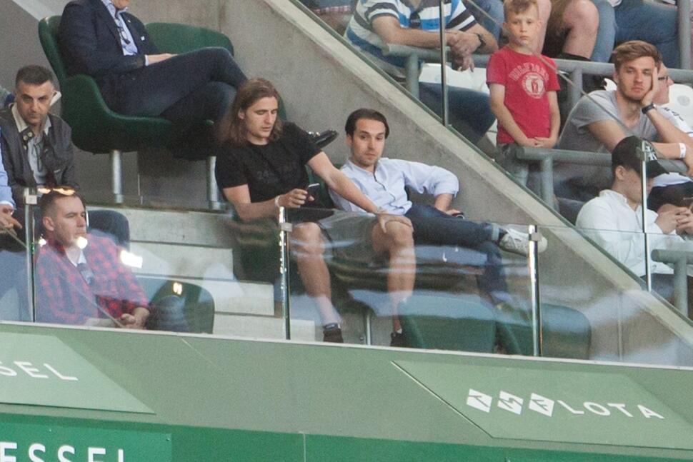 News: Paweł Cibicki oglądął mecz Legii