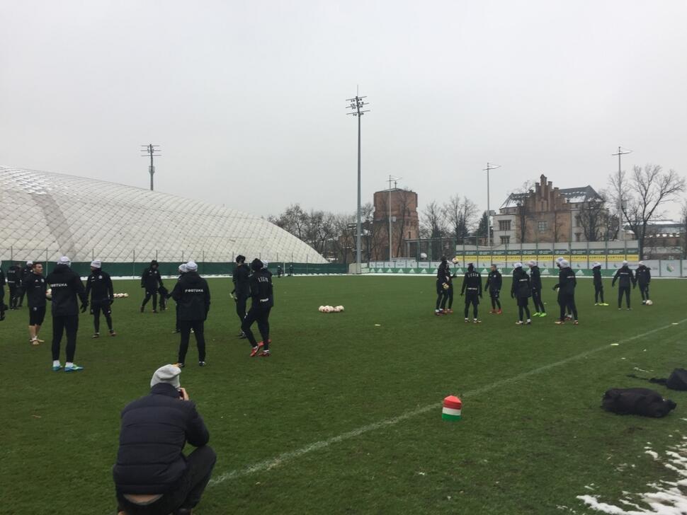 News: Ostatni trening przed meczem z Sandecją