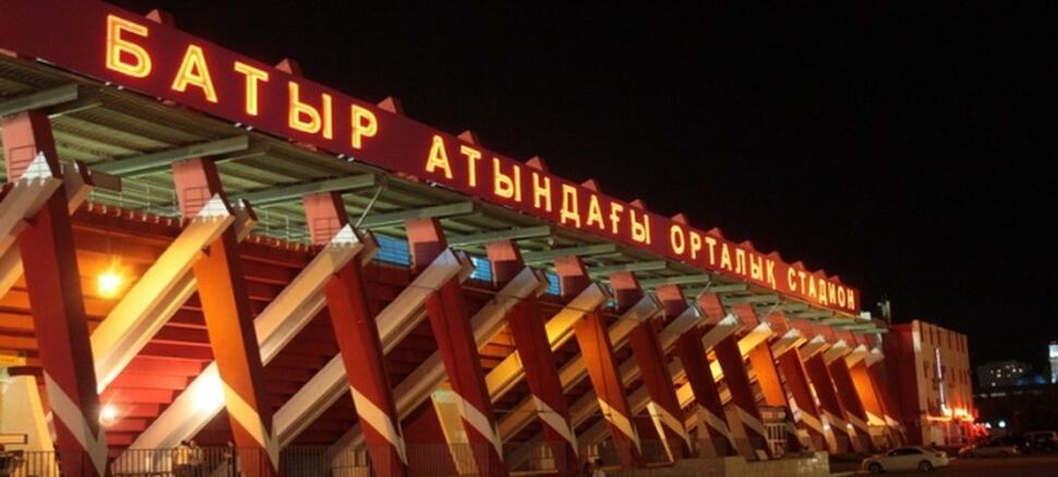 Legioniści trenowali na stadionie w Aktobe