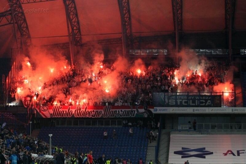 News: Legia ukarana zakazem wyjazdowym
