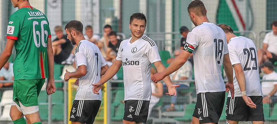 Rafał Maciejewski radość Legia II