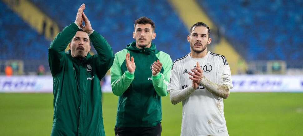 Josue Pesqueira Qendrim Zyba Yuri Ribeiro Ruch Chorzów - Legia Warszawa 0:1