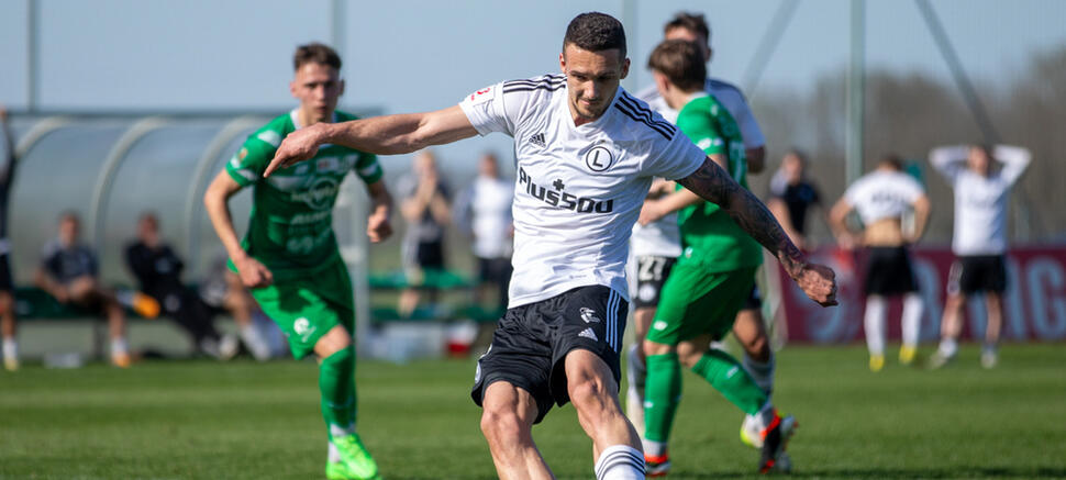 Maciej Radaszkiewicz Legia II Warszawa - Mławianka 2:1 (1:1)