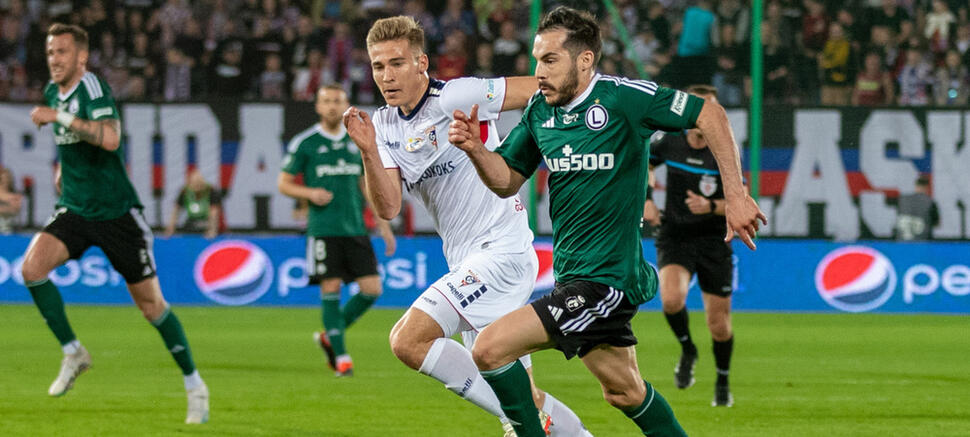 Dominik Szala Yuri Ribeiro Górnik Zabrze - Legia Warszawa 1:3