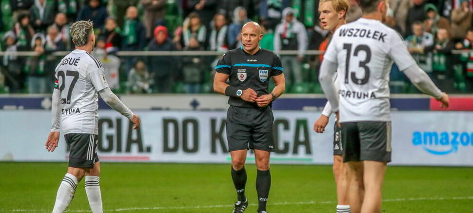 Szymon Marciniak Legia Warszawa - Śląsk Wrocław 0:0