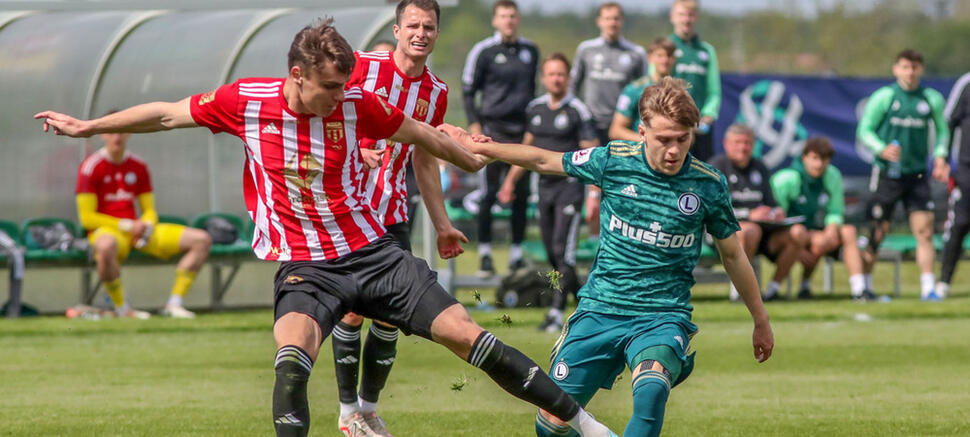 Szymon Grączewski Legia II Warszawa - Pogoń Grodzisk Mazowiecki 4:3