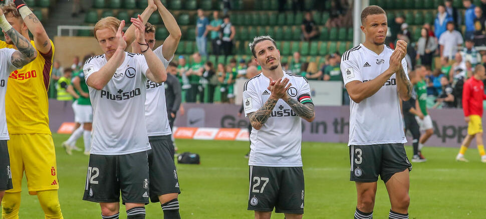 Josue Pesqueira Steve Kapuadi Warta Poznań - Legia Warszawa 0:1