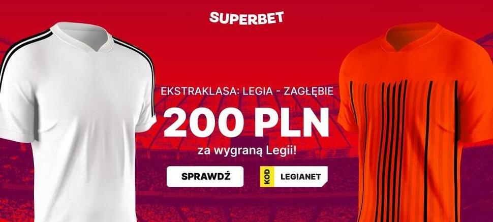 Superbet Legia Zagłębie 