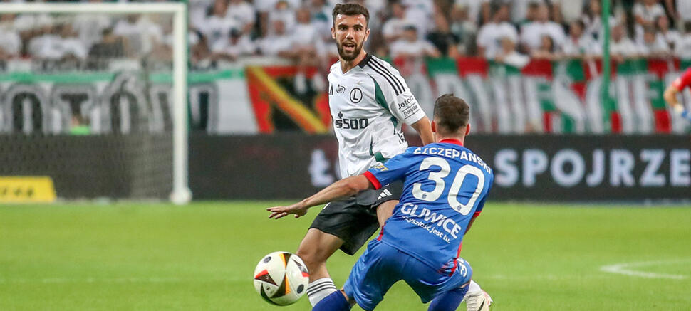 Legia Warszawa - Piast Gliwice 1:2 Jurgen Celhaka