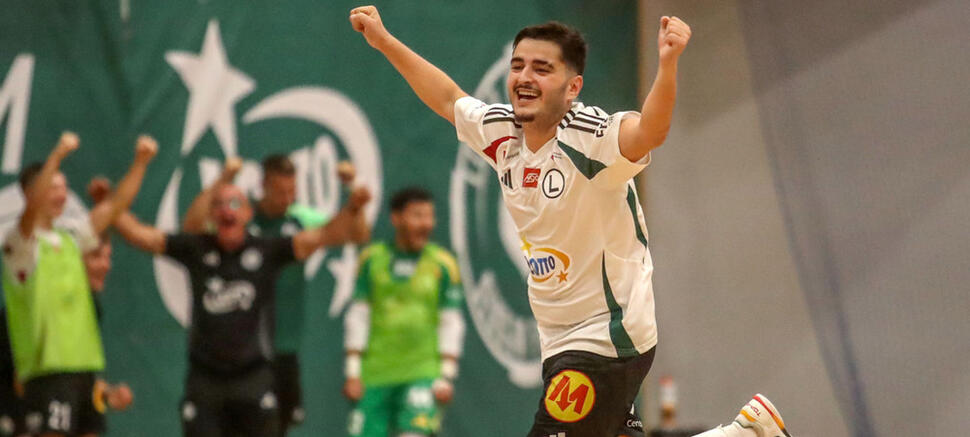 Sergio Monteiro Futsal: Legia Warszawa - Widzew Łódź 5:0