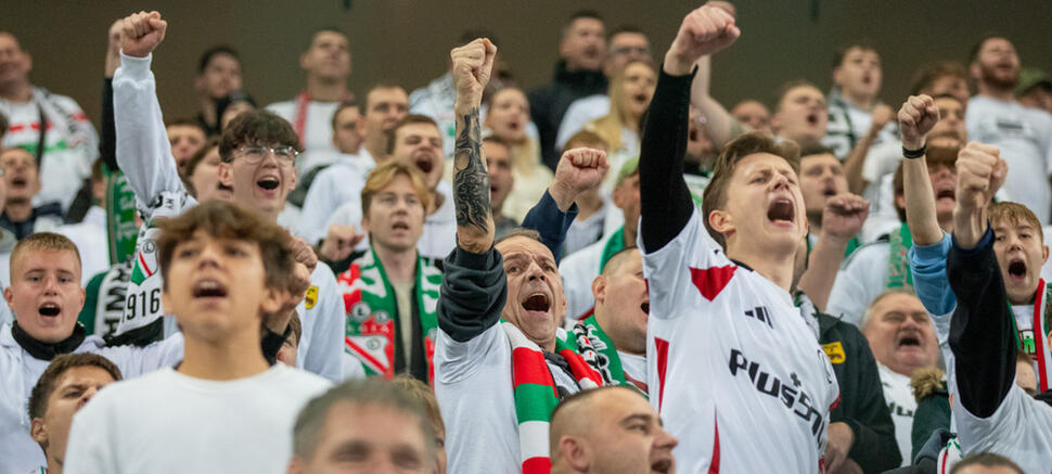 Legia Warszawa - GKS Katowice 4:1 kibice Legii