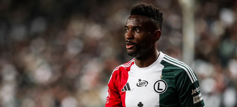 Legia Warszawa - Widzew Łódź 2:1 Jean-Pierre Nsame