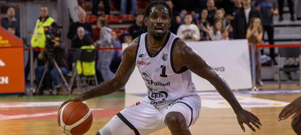 Legia - Spójnia Stargard 88:84 Jawun Evans