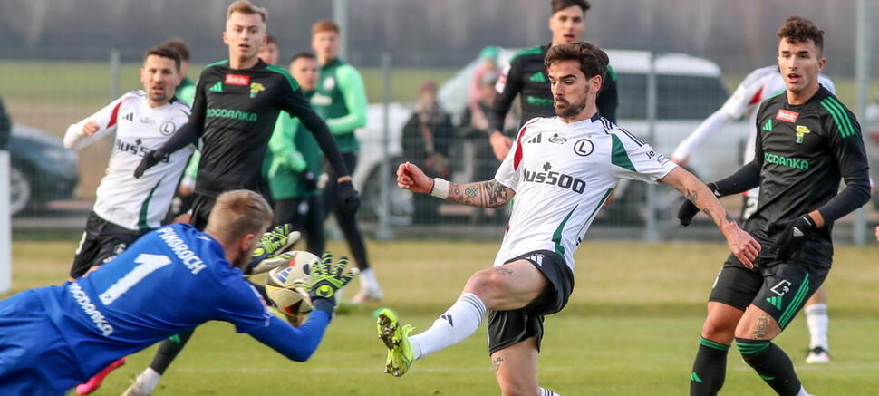 Legia Warszawa - Górnik Łęczna 6:3 Claude Goncalves