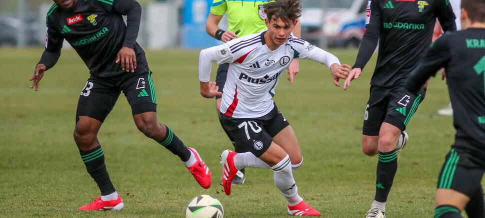 Legia Warszawa - Górnik Łęczna 6:3 Aleksander Wyganowski