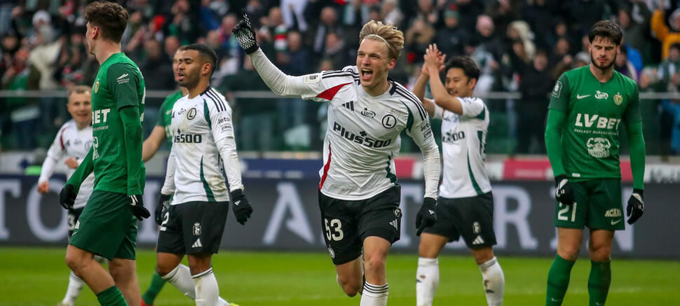 Wojciech Urbański Legia Warszawa - Śląsk Wrocław 3:1