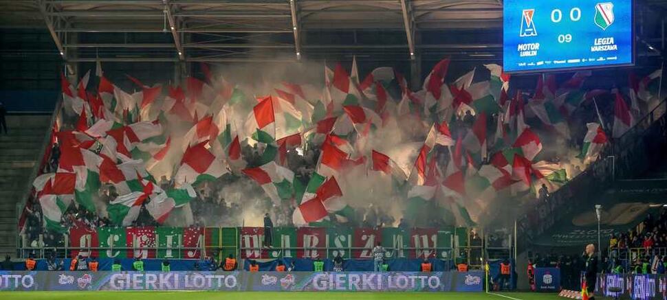 stadion Motoru Lublin Motor Lublin - Legia Warszawa 3:3