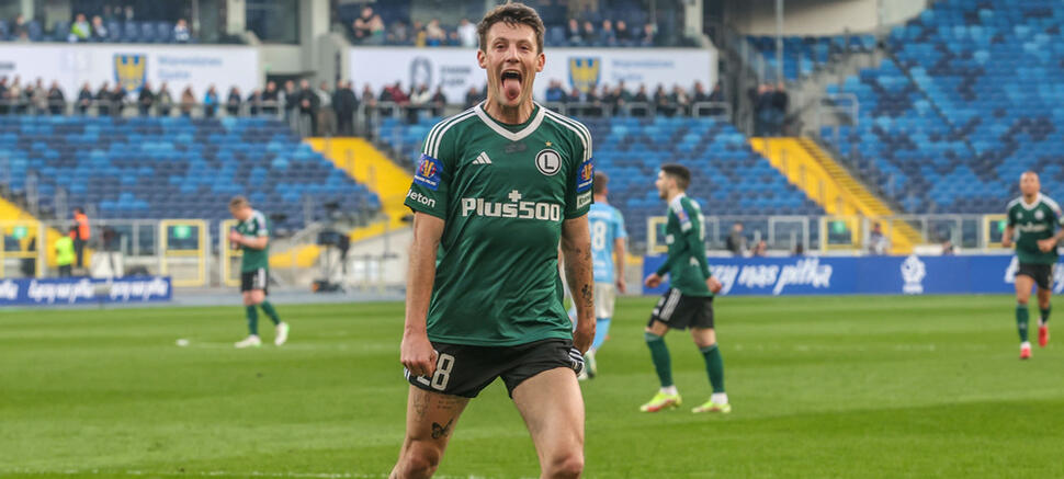 Marc Gual Ruch Chorzów - Legia Warszawa 0:5
