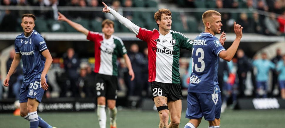 Marc Gual Legia Warszawa - Lech Poznań 0:1