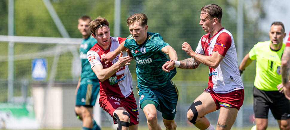 Legia II Warszawa - ŁKS Łomża 0:1