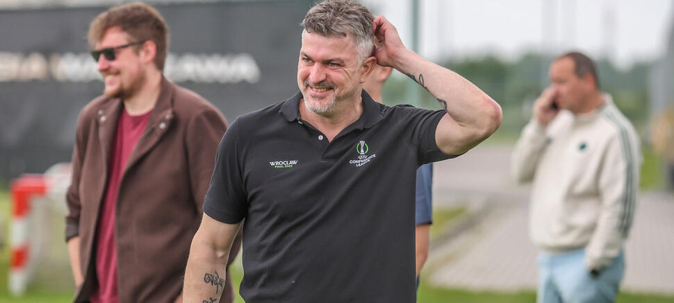 Michał Żewłakow Pierwszy trening z nowym trenerem