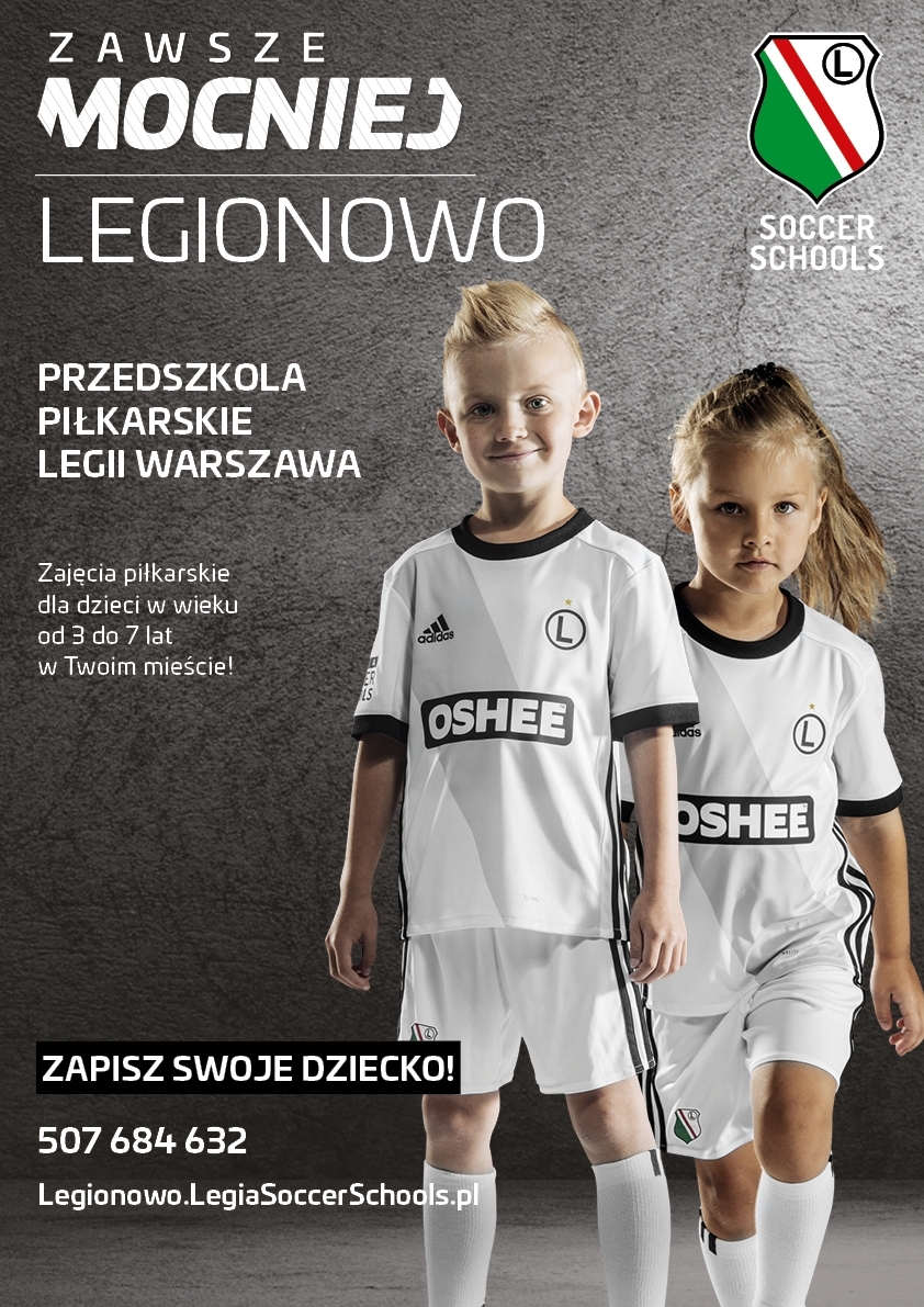 News: Piłkarskie przedszkola Legii w Legionowie