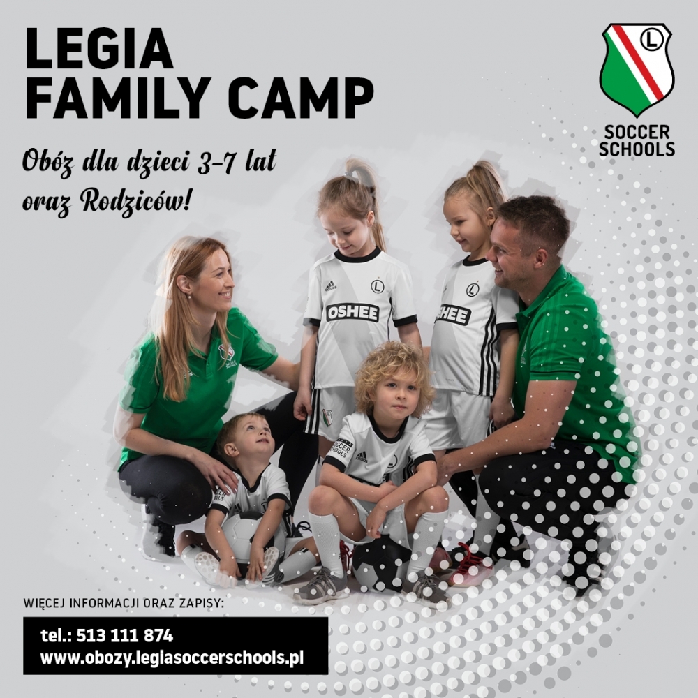 News: Rodzinne obozy z Legią