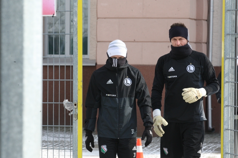 News: Legia trenowała przed Lechem