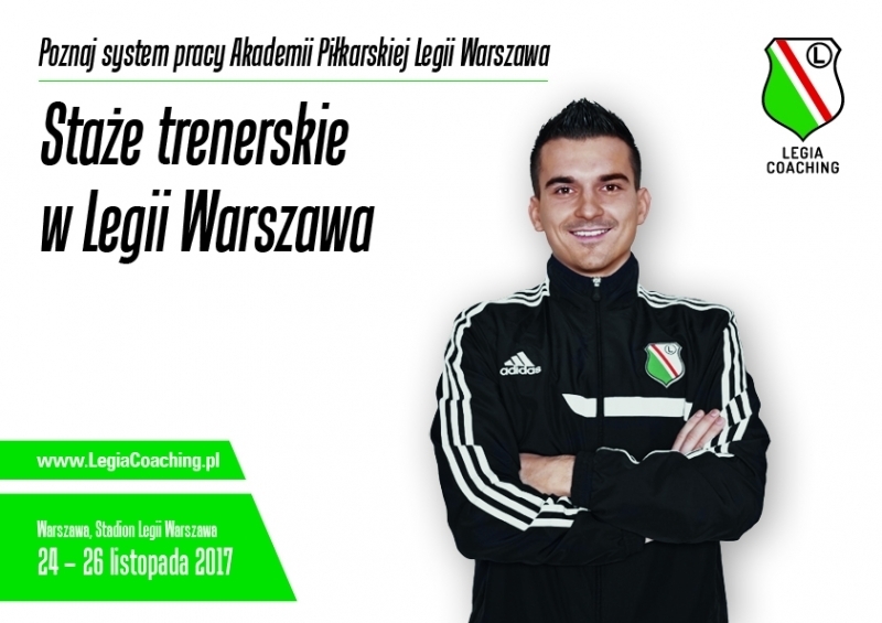 News: Staże trenerskie w Legii