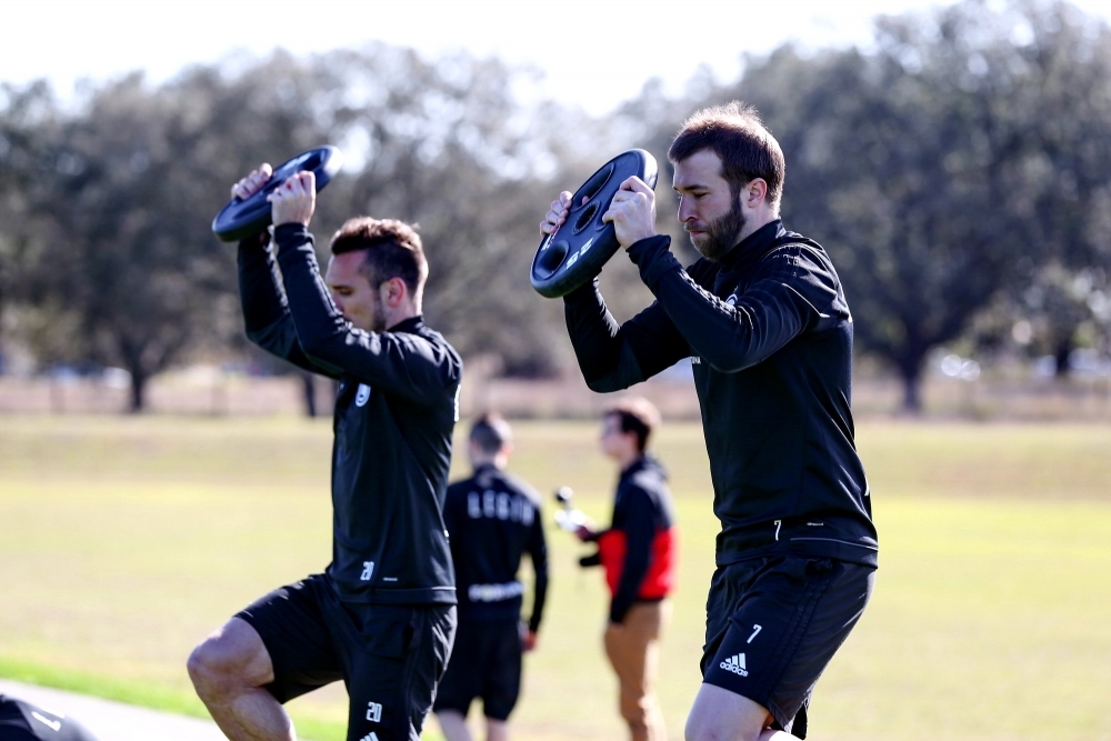 News: Pierwszy trening legionistów w Orlando