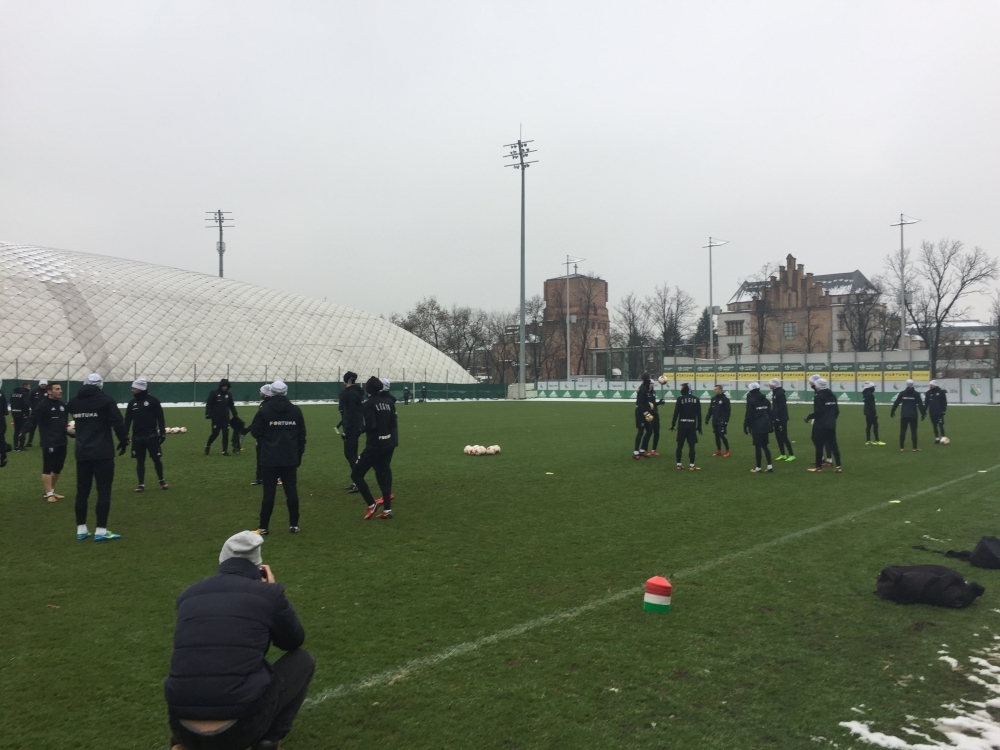 News: Ostatni trening przed meczem z Sandecją