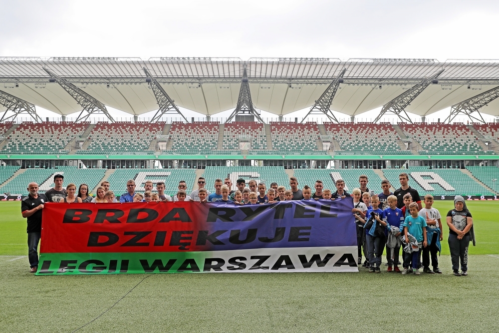 News: Legia przekazała efekty zbiórki poszkodowanym w nawałnicach