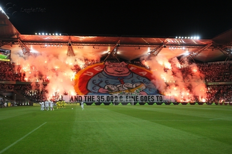 News: UEFA ponownie ukarze Legię?