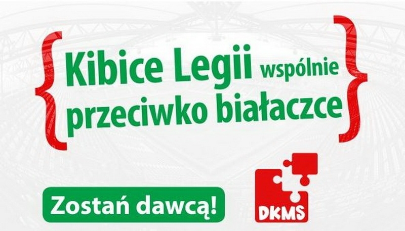 News: Kibice Legii wspólnie przeciw białaczce