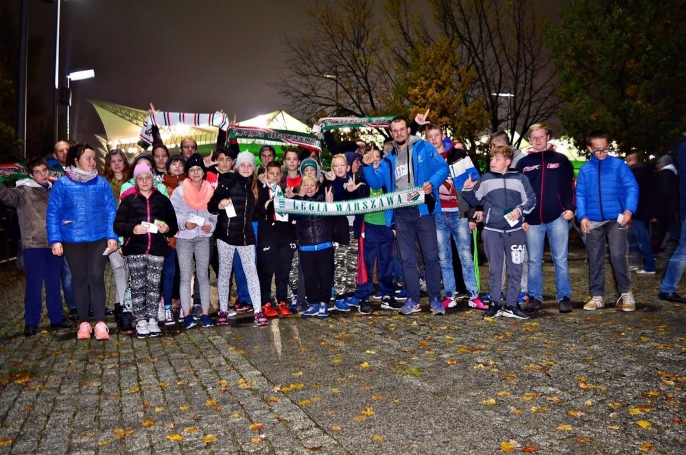 News: Dzieciaki z Drawska Pomorskiego na meczu Legii z Lechem