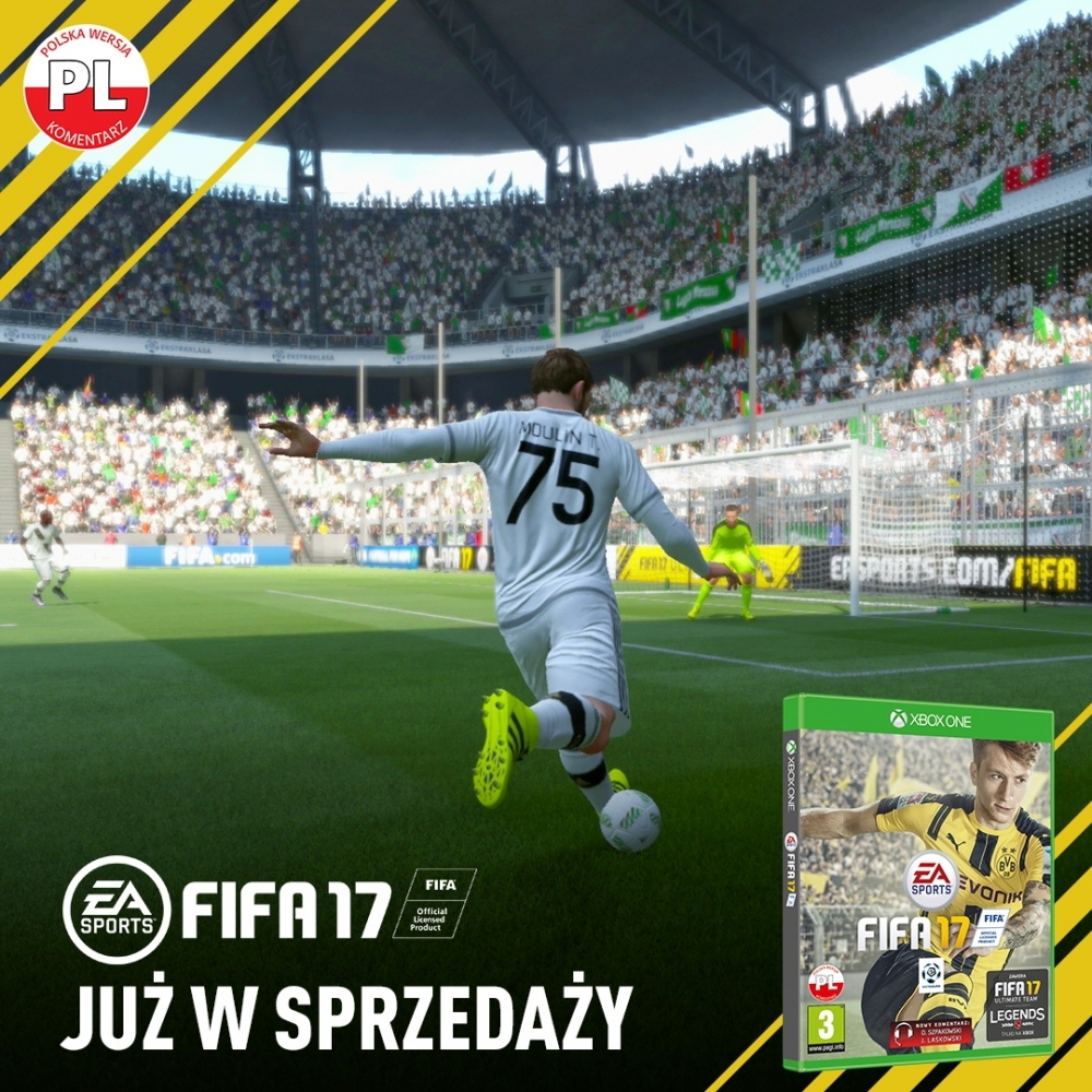 News: Legia w FIFA 17 - do wygrania 3 egzemplarze gry