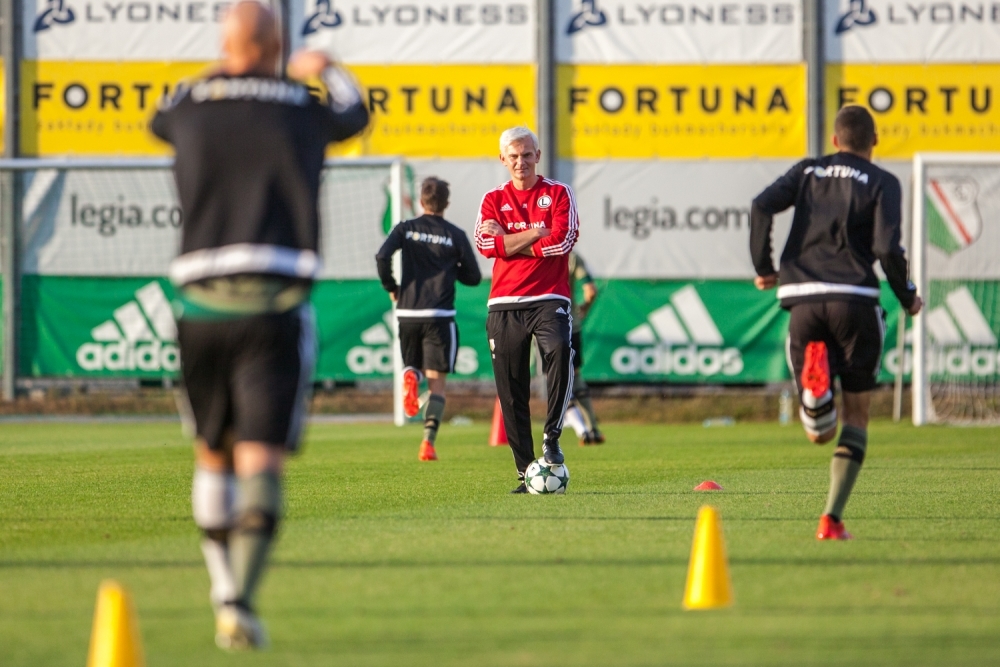 News: Pierwszy trening Legii pod wodzą Jacka Magiery - wideo