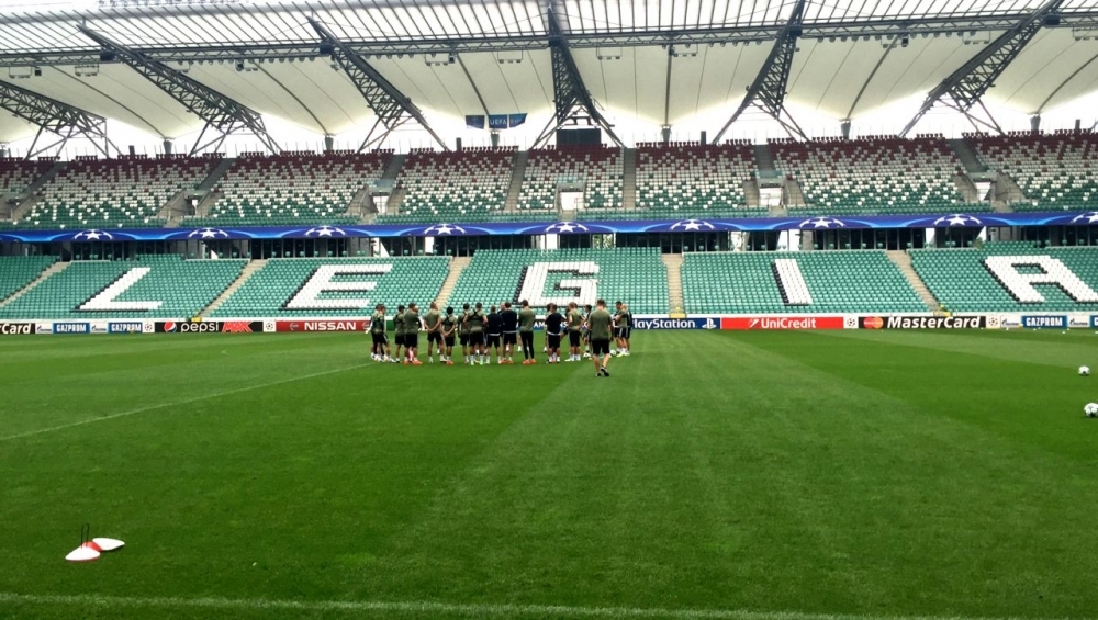 News: Legioniści trenowali przed Dundalk