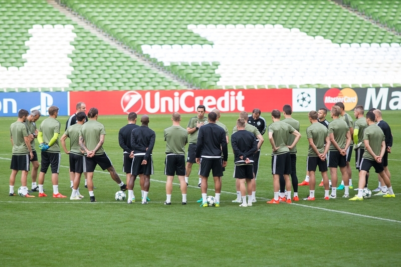 News: Legioniści trenowali przed meczem z Dundalk