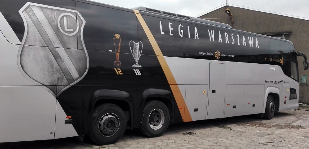 News: Nowy wygląd autokaru Legii