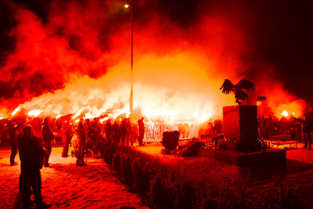 News: Kibice Legii upamiętnili Dzień Pamięci Żołnierzy Wyklętych