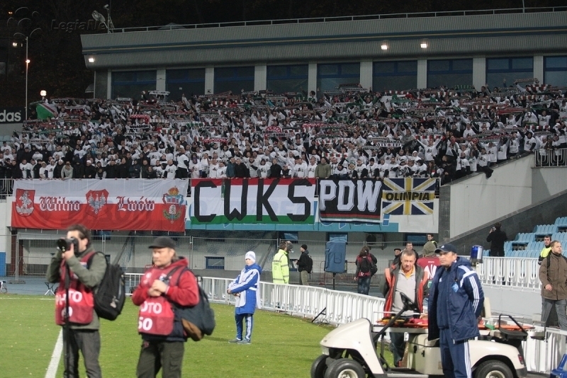 News: Doping kibiców Legii w Kijowie