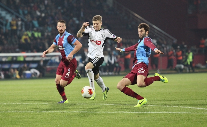 News: Trabzonspor - Legia Warszawa: Drugi krok przed Legią