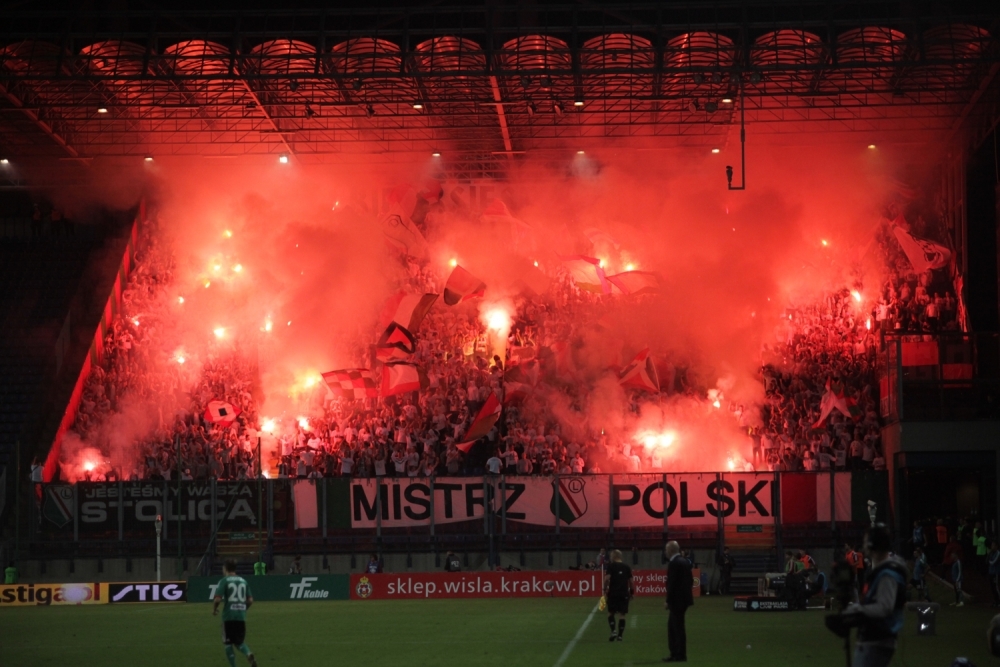 News: Oprawa na meczu z Wisłą w Krakowie