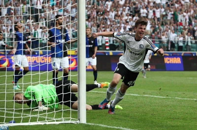 News: Pierwszy gol Ryczkowskiego w Legii