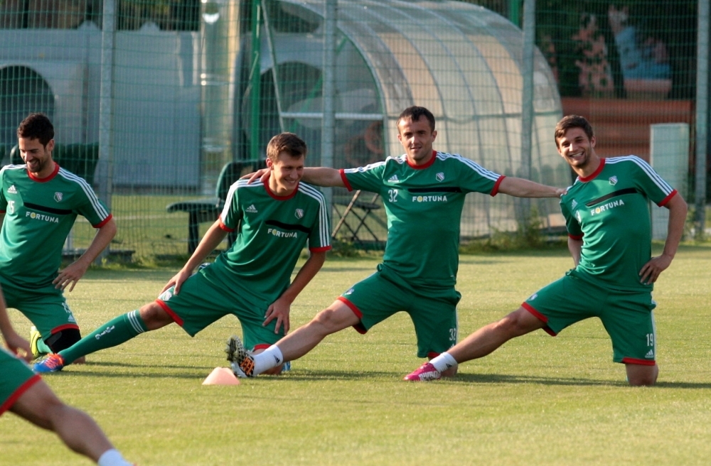 News: Krystian Bielik trenował z Legią