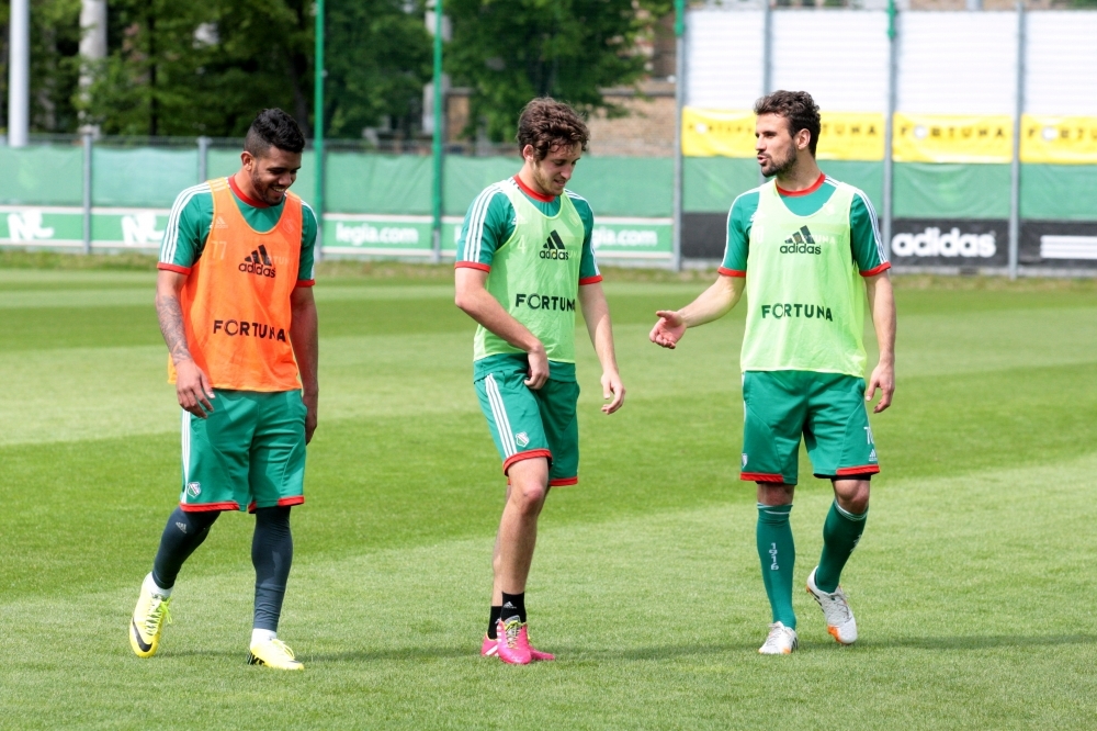 News: Legia już trenuje przed Wisłą, Sa ćwiczył z zespołem