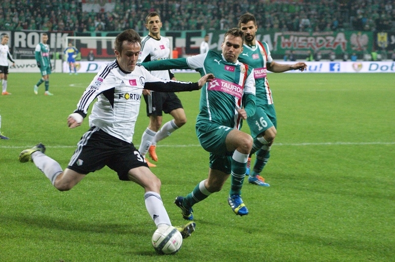 News: Śląsk Wrocław - Legia Warszawa 1:1 (0:0) Radović wyrównuje straty