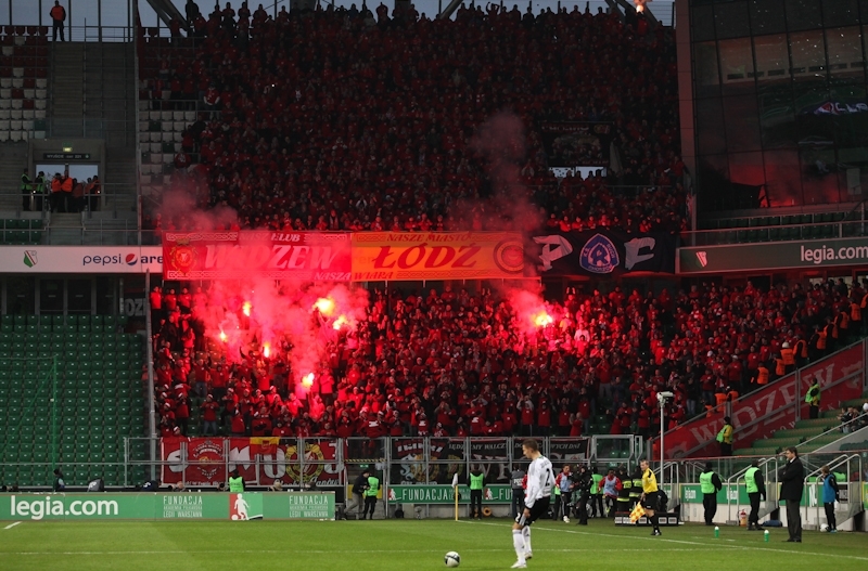 News: Mecz Legia - Widzew bez kibiców gości